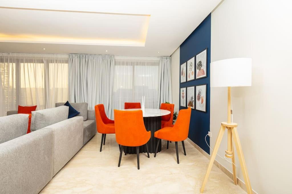 Modern 2Br Retreat In Marina Sale Luxury Living Lägenhet Hajja Exteriör bild